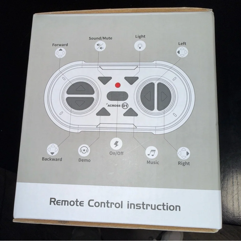 01 Remote Control Robot - White